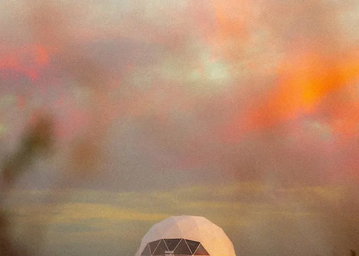 Nude Glamping Dome Farm stay
